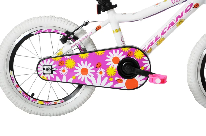 Salcano Daisy 16 Inch Wheel Kids Bike White-3